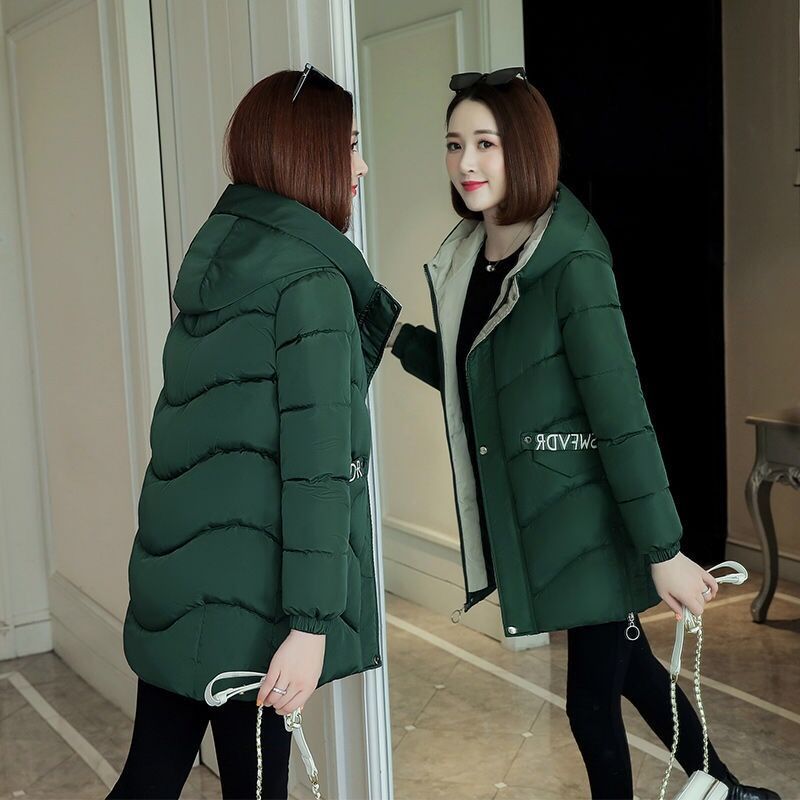 Orwindny Wadded Clothing Female New Women's Winter Jacket Cotton Jacket Slim Parkas Ladies Coats Plus Size M-3XL 201217