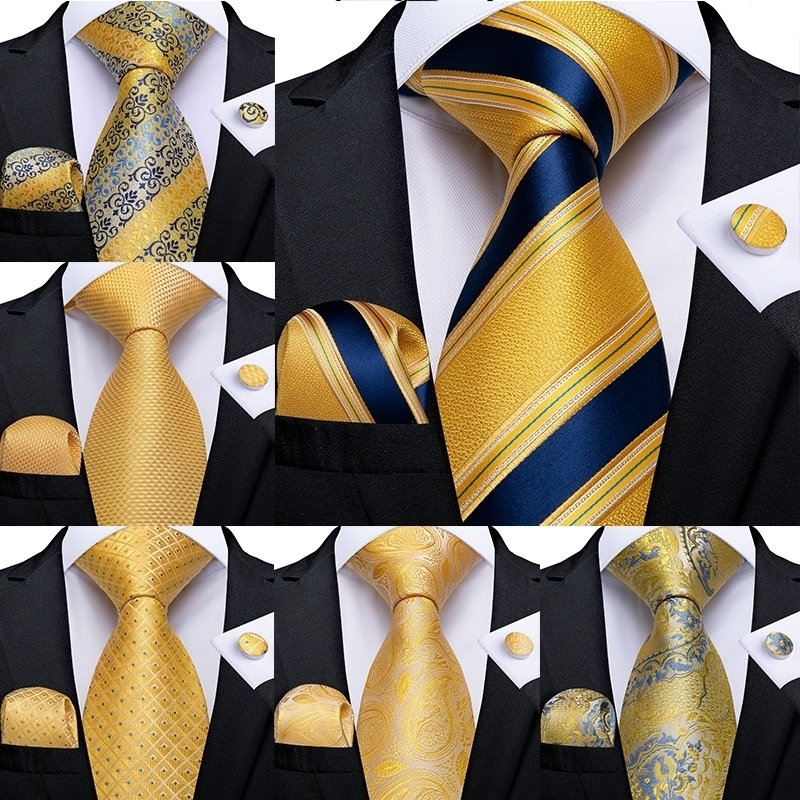 65Fashion Luxury Yellow Blue Striped Paisley Plaid Silk Wedding For Men DiBanGu Designer Hanky Cufflinks Gift Tie Set, Black;blue
65Fashion Luxury Yellow Blue Striped Paisley Plaid Silk Wedding For Men DiBanGu Designer Hanky Cufflinks Gift Tie Set, Black;blue