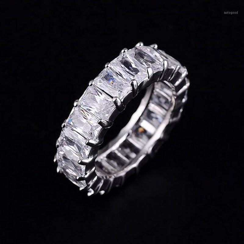 925 SILVER PAVE SETTING FULL SQUARE Simulated Diamond CZ ETERNITY BAND ENGAGEMENT WEDDING Stone Rings Size 5,6,7,8,9,10,11,121
925 SILVER PAVE SETTING FULL SQUARE Simulated Diamond CZ ETERNITY BAND ENGAGEMENT WEDDING Stone Rings Size 5,6,7,8,9,10,11,121