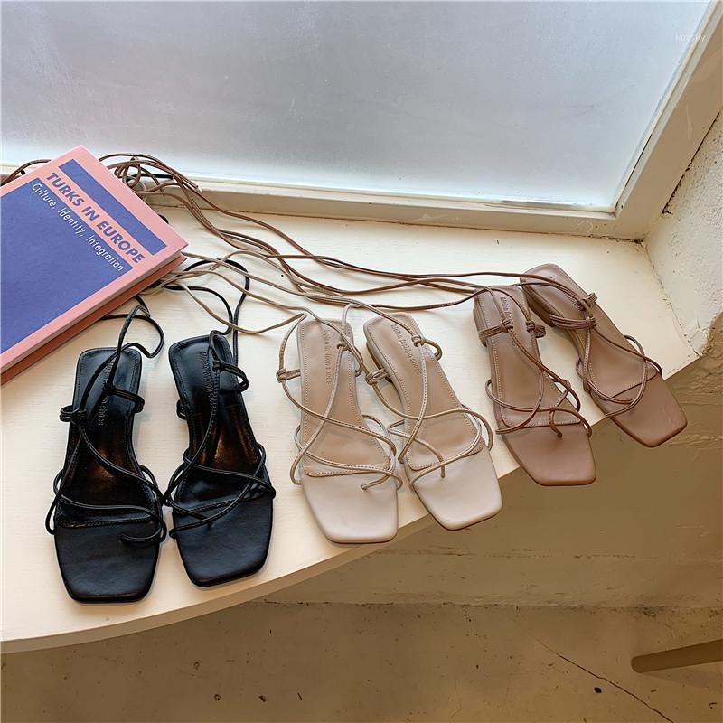 Comfort Shoes for Women Beige Heeled Sandals All-Match 2021 Summer Black Low Girls Lace Up New Fashion PU Back Strap Basic Lace-1
Comfort Shoes for Women Beige Heeled Sandals All-Match 2021 Summer Black Low Girls Lace Up New Fashion PU Back Strap Basic Lace-1