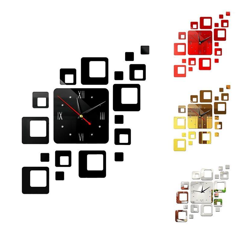 Removable Modern 3D Acrylic Mirror Wall Clock DIY Sticker Home Decor Mirror Square Clocks on the Wall Numbers1
Removable Modern 3D Acrylic Mirror Wall Clock DIY Sticker Home Decor Mirror Square Clocks on the Wall Numbers1