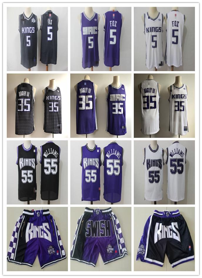 Mens Sacramento Kings 5 De'Aaron Fox 35 Marvin Bagley III 55 Jason Williams Basketball Shorts Basketball Jersey, Colour
Mens Sacramento Kings 5 De'Aaron Fox 35 Marvin Bagley III 55 Jason Williams Basketball Shorts Basketball Jersey, Colour