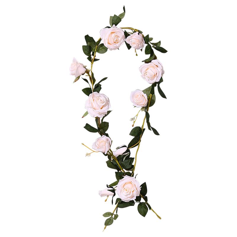 Decorative Flowers & Wreaths 2pcs Corridor Living Room Door Home Decor Artificial Flower Bedroom Garland Party El Fake Rose Vine Wall Craft
Decorative Flowers & Wreaths 2pcs Corridor Living Room Door Home Decor Artificial Flower Bedroom Garland Party El Fake Rose Vine Wall Craft
