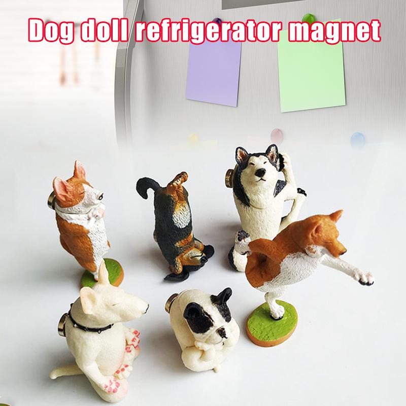 3D Yoga Dog Magnetic Fridge Decoration 6pcs Vivid Animal Cartoon Decor PVC Fun Gifts for Refridgerator Whiteboard In Stock
3D Yoga Dog Magnetic Fridge Decoration 6pcs Vivid Animal Cartoon Decor PVC Fun Gifts for Refridgerator Whiteboard In Stock