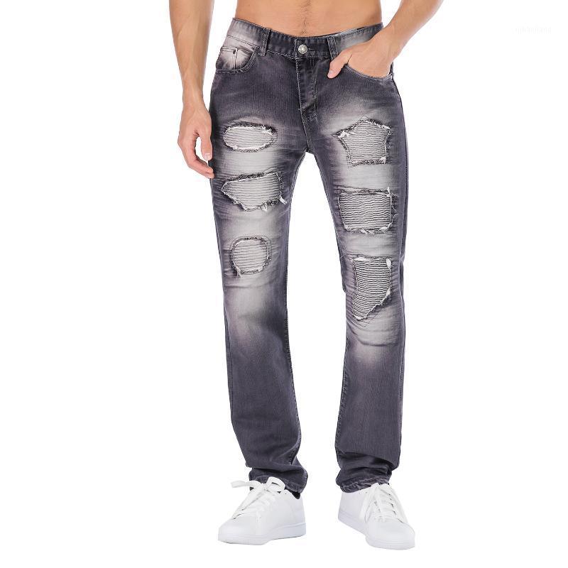 High Quality Retro Washed Striaght Slim Biker Jeans Mens Ripped Jeans Classic Casual Denim Pants Male Red Gray Green Trousers1, 605 grey
High Quality Retro Washed Striaght Slim Biker Jeans Mens Ripped Jeans Classic Casual Denim Pants Male Red Gray Green Trousers1, 605 grey