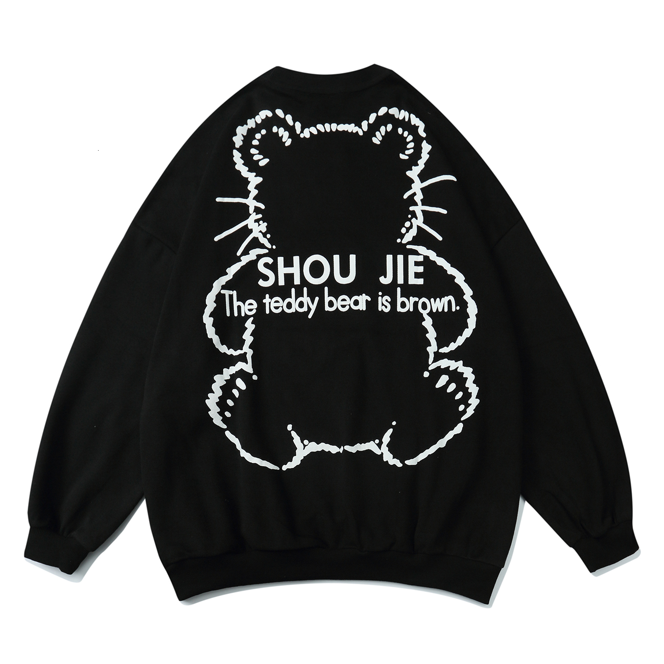 2021 New Hip Hop Streetwear Sweatshirt Mens Flame Chain Bear Print Harajuku Hoodie Fw Winter Long Sleeve Pullover Tops Cotton Raob, Gray
2021 New Hip Hop Streetwear Sweatshirt Mens Flame Chain Bear Print Harajuku Hoodie Fw Winter Long Sleeve Pullover Tops Cotton Raob, Gray