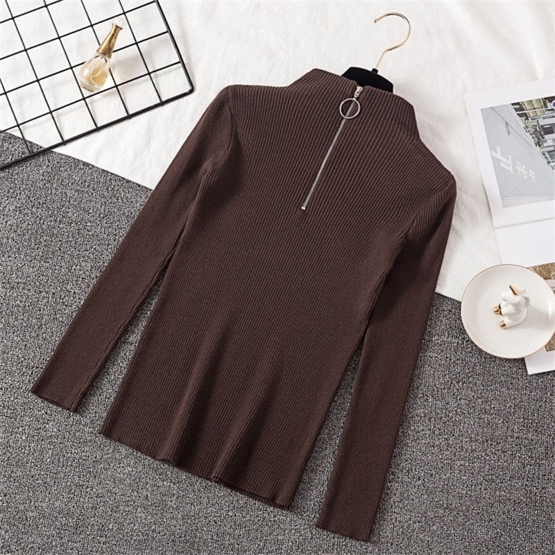 Sweater Long Sleeve Women Turtleneck For Autumn Winter Jumper Korean Ladies Red 201030, Beige
Sweater Long Sleeve Women Turtleneck For Autumn Winter Jumper Korean Ladies Red 201030, Beige