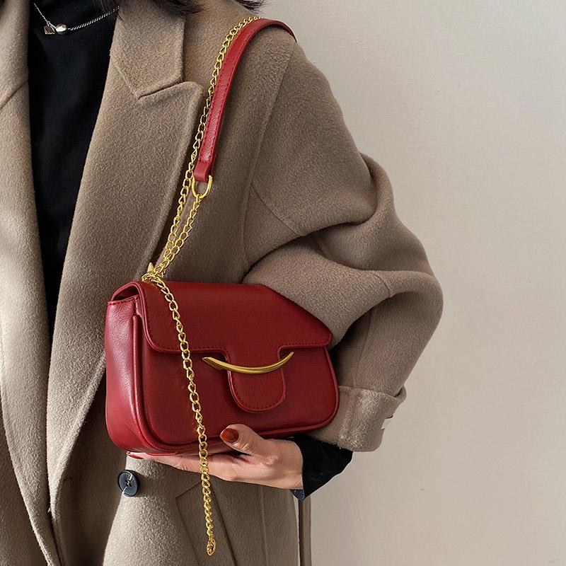 Handbag 2021 Fashion New female Tote bag Quality PU Leather Women Designer Handbag Chain Shoulder Messenger bag, Black
Handbag 2021 Fashion New female Tote bag Quality PU Leather Women Designer Handbag Chain Shoulder Messenger bag, Black