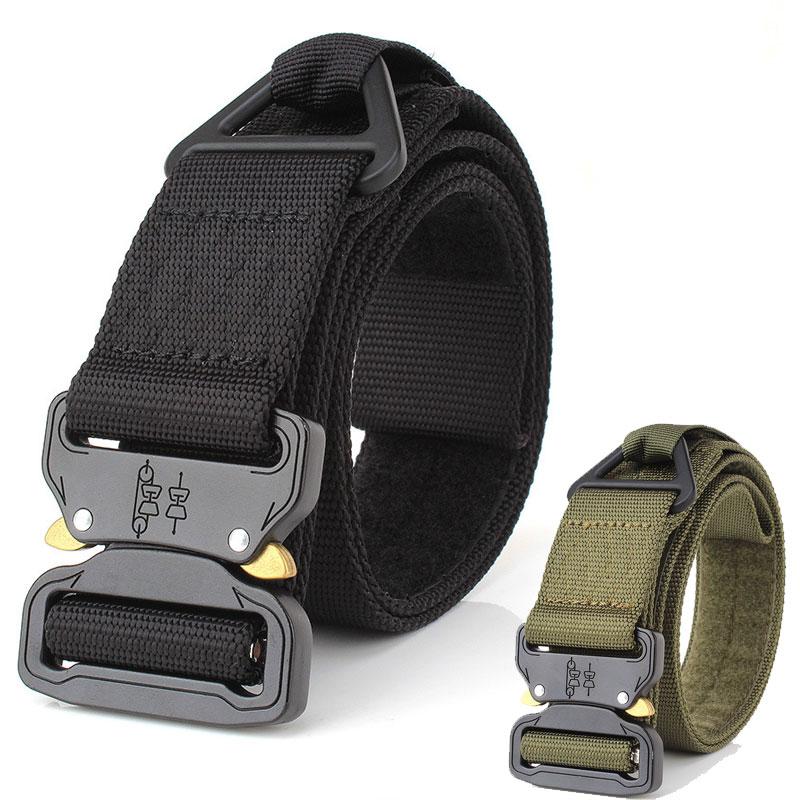 4.3cm Army Belt Tactical Nylon Waist Belt Men's Quick Release Metal Buckle Outdoor Hunting Tactical Accessories, 3.8cm--black 01
4.3cm Army Belt Tactical Nylon Waist Belt Men's Quick Release Metal Buckle Outdoor Hunting Tactical Accessories, 3.8cm--black 01