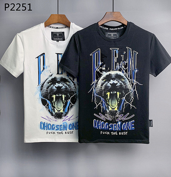 Phillip Plain Men designer PP Skull Diamond t shirt Short sleeve Dollar Brown bear Brand tee O-Neck high Quality Skulls TShirt tees tops p2251, P2248
Phillip Plain Men designer PP Skull Diamond t shirt Short sleeve Dollar Brown bear Brand tee O-Neck high Quality Skulls TShirt tees tops p2251, P2248