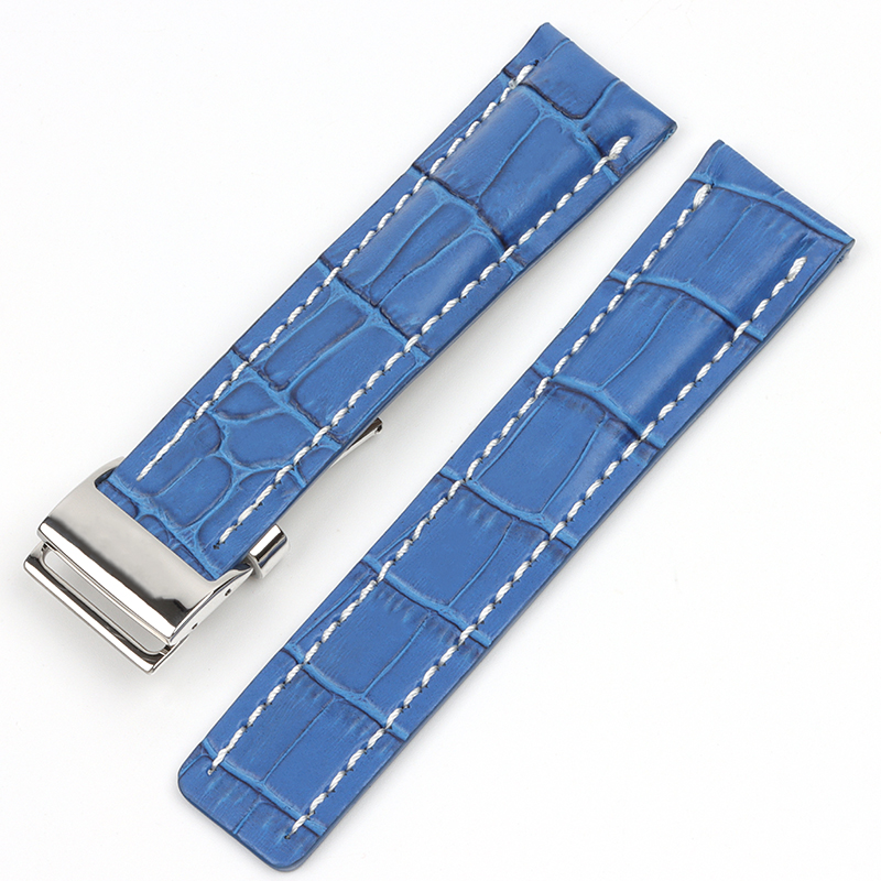 Wholesale Genuine Leather Watch Band Watchband Fit For Bre Strap for Avenger/navitimer watch strap with deployment buckle 22mm 24mm
Wholesale Genuine Leather Watch Band Watchband Fit For Bre Strap for Avenger/navitimer watch strap with deployment buckle 22mm 24mm