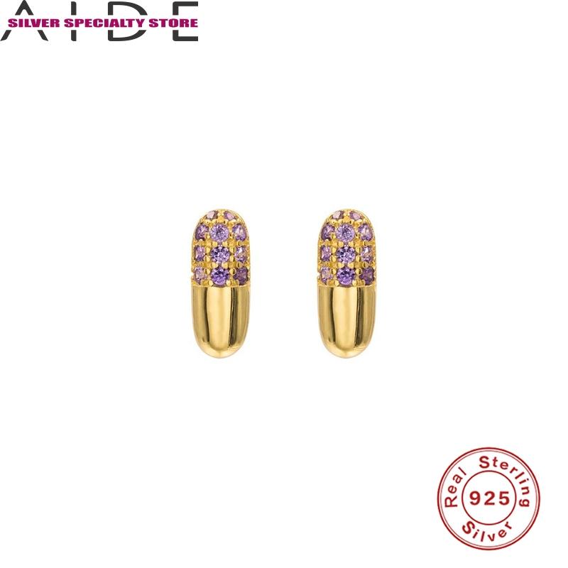 AIDE 925 Sterling Silver Earrings For Women Stud Earring Shiny CZ Girl Jewelry Piercing Oreja Pendientes Brincos Bijou Aretes
AIDE 925 Sterling Silver Earrings For Women Stud Earring Shiny CZ Girl Jewelry Piercing Oreja Pendientes Brincos Bijou Aretes