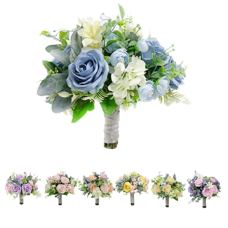 Decorative Flowers & Wreaths Wedding Bridal Bouquet Rose Peony Mix Throw For Brides Bridesmaid Hold Flower
Decorative Flowers & Wreaths Wedding Bridal Bouquet Rose Peony Mix Throw For Brides Bridesmaid Hold Flower