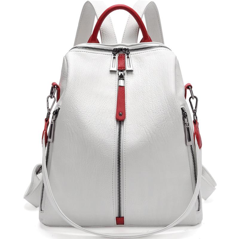 Real Leather Backpack Women Fashion White Designer Backpacks Women High Quality Mini Backpack Mochila Feminina School Bags, Black
Real Leather Backpack Women Fashion White Designer Backpacks Women High Quality Mini Backpack Mochila Feminina School Bags, Black
