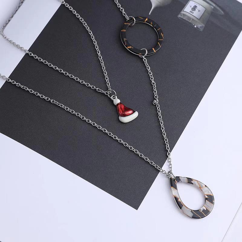 Acrylic Christmas Hat Metal Necklace Pendant Drop Acrylic Hollow-out Oendant With Large Loop Link For Ladies Necklace Pendant
Acrylic Christmas Hat Metal Necklace Pendant Drop Acrylic Hollow-out Oendant With Large Loop Link For Ladies Necklace Pendant