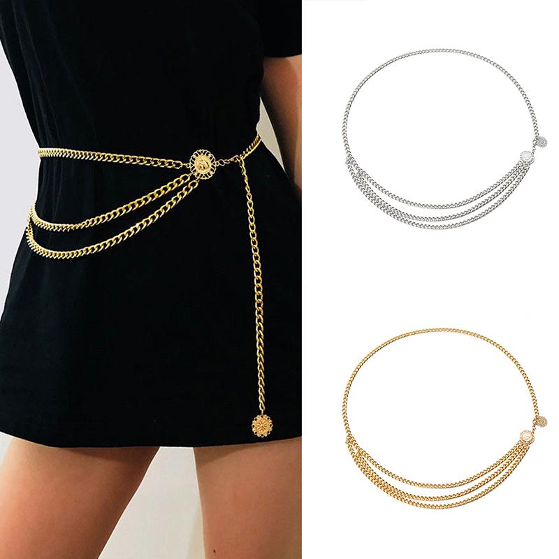 Retro Women Belts For Waistbands All-match Multilayer Long Tassel For Party Jewelry Dress Waist Chain Coin Pendant Belts, Black
Retro Women Belts For Waistbands All-match Multilayer Long Tassel For Party Jewelry Dress Waist Chain Coin Pendant Belts, Black