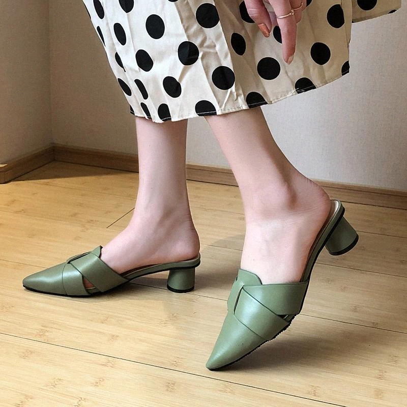 Women Summer Pu Leather Slippers Ladies High Heel Sandals Woman Fashion Casual Slip On Shoes Female Pointed Toe Slipper 2020 New #zF3C, Black
Women Summer Pu Leather Slippers Ladies High Heel Sandals Woman Fashion Casual Slip On Shoes Female Pointed Toe Slipper 2020 New #zF3C, Black