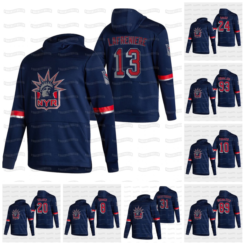 Youth Alexis Lafreniere New York Rangers 2021 Reverse Retro Kaapo Kakko Artemi Panarin Trouba Zibanejad SHESTERKIN Kreider Hoodie Jersey от DHgate WW