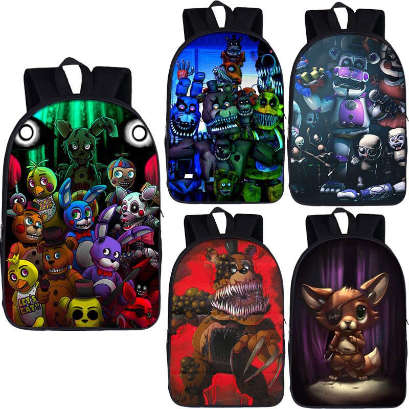 Five Nights at Freddy Backpack Women Men FNAF School Bags Teenager Kids Bagpack Five Nights at Freddys Bag Children Book Bags 201117, 16fulaidi6
Five Nights at Freddy Backpack Women Men FNAF School Bags Teenager Kids Bagpack Five Nights at Freddys Bag Children Book Bags 201117, 16fulaidi6