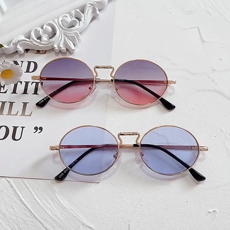 Sunglasses Womens 2022 Vintage Metal Frame Glasses Oval Sun Luxury Designer Men Decorative Tourism Eyewear
Sunglasses Womens 2022 Vintage Metal Frame Glasses Oval Sun Luxury Designer Men Decorative Tourism Eyewear