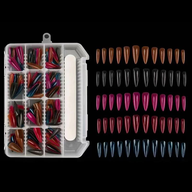240pcs/box Gel X Nails Base Color Extension Long Stiletto Full Cover Sculpted Medium Press on Nail False Tips, Oval jelly color
240pcs/box Gel X Nails Base Color Extension Long Stiletto Full Cover Sculpted Medium Press on Nail False Tips, Oval jelly color