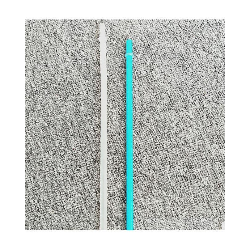 Individually Packaged Plastic Transparent Straw 105In Reusable Plastic Straw Green Pp Drink Straw 7Folc1290669