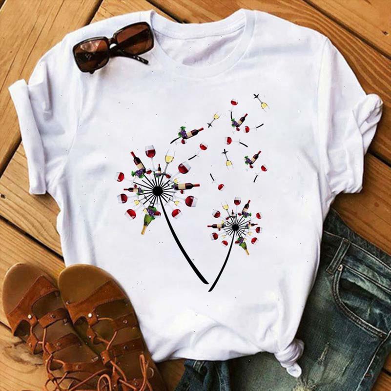 t shirt women funny wine glasses dandelion print white t shirt casual ladies tshirt fashion short sleeves female
t shirt women funny wine glasses dandelion print white t shirt casual ladies tshirt fashion short sleeves female