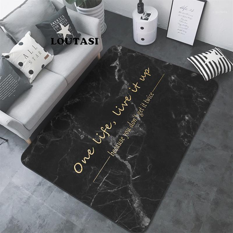 LOUTASI Nordic Letters Marble Pattern Carpet Living Room Rug Sofa Table Floor Mat Bedroom Rectangular Bedside Area Rug Yoga Mat1, Style 05
LOUTASI Nordic Letters Marble Pattern Carpet Living Room Rug Sofa Table Floor Mat Bedroom Rectangular Bedside Area Rug Yoga Mat1, Style 05