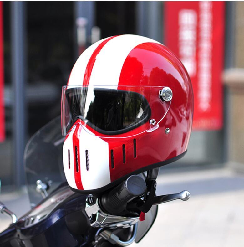 Thompson Motorcycle Helmet Full Face casco moto Helmet Vintage Chopper Retro capacete de motocicleta, Red
Thompson Motorcycle Helmet Full Face casco moto Helmet Vintage Chopper Retro capacete de motocicleta, Red