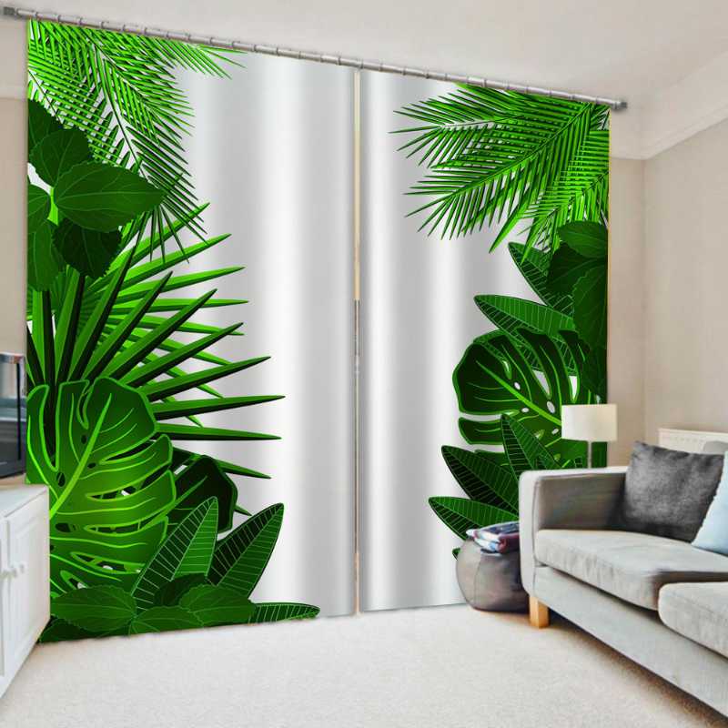 Brief Leaf Room Curtain Green Curtains For Living Room Bedroom Window Treatment Blackout Shading Silk Curtains
Brief Leaf Room Curtain Green Curtains For Living Room Bedroom Window Treatment Blackout Shading Silk Curtains