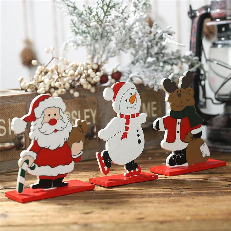 DIY Christmas creative wooden detachable ornaments Xmas New Year Coloured drawing Santa Claus Snowman Elk Desktop Small Ornament1
DIY Christmas creative wooden detachable ornaments Xmas New Year Coloured drawing Santa Claus Snowman Elk Desktop Small Ornament1