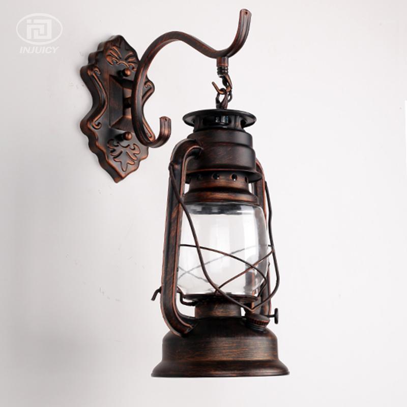 Vintage Retro Lantern Lamp Iron Barn Kerosene Oil Wall Light Industrial Beside Hallway bathroom Outdoor Waterproof Wall Lamps1
Vintage Retro Lantern Lamp Iron Barn Kerosene Oil Wall Light Industrial Beside Hallway bathroom Outdoor Waterproof Wall Lamps1