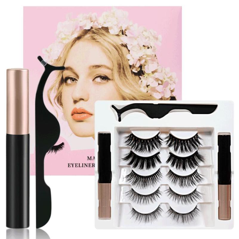 5pcs*3box Magnetic Eyelashes Glue-free Magnetic-free Waterproof No Blooming Eye Liner Pencil With Twizeer Eye Makeup Set
5pcs*3box Magnetic Eyelashes Glue-free Magnetic-free Waterproof No Blooming Eye Liner Pencil With Twizeer Eye Makeup Set