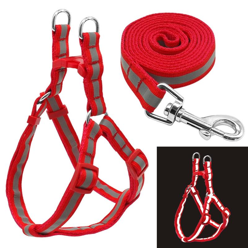 Reflective Nylon Dog Harness Leash Set for Small Medium Dogs Puppy Chihuahua Yorkie 7 Colors Pet Vest Harness Lead Set
Reflective Nylon Dog Harness Leash Set for Small Medium Dogs Puppy Chihuahua Yorkie 7 Colors Pet Vest Harness Lead Set