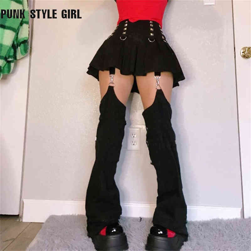 Gothic Alt Clothes Cargo Pants Hollow Out Patchwork Y2k Cyber JeansTechwear Harajuku Skirt 90s Emo Punk Rivet Grunge Trousers Y220307
Gothic Alt Clothes Cargo Pants Hollow Out Patchwork Y2k Cyber JeansTechwear Harajuku Skirt 90s Emo Punk Rivet Grunge Trousers Y220307