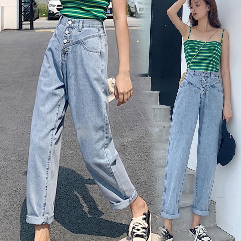 Loose high waist long cool casual pants jeans denim women summer and autumn thin Harlan straight radish pants loose, Bjh1242
Loose high waist long cool casual pants jeans denim women summer and autumn thin Harlan straight radish pants loose, Bjh1242