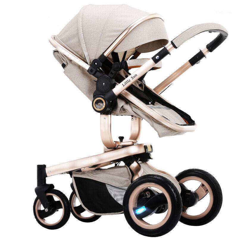 Stroller Can Sit and Lie High Landscape Four Wheel Absorption Super Wide Two-way Baby Stroller1
Stroller Can Sit and Lie High Landscape Four Wheel Absorption Super Wide Two-way Baby Stroller1