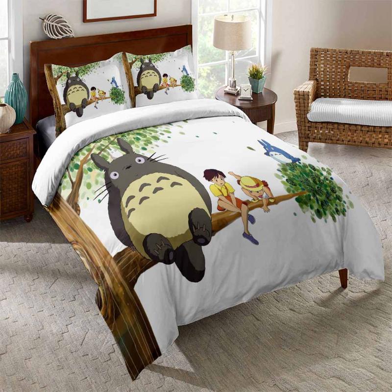 Popular Anime Totoro 3D Bedding Set Duvet Covers Pillowcases Comforter Bedding Sets Bedclothes Bed Linen Totoro sets, As picture
Popular Anime Totoro 3D Bedding Set Duvet Covers Pillowcases Comforter Bedding Sets Bedclothes Bed Linen Totoro sets, As picture