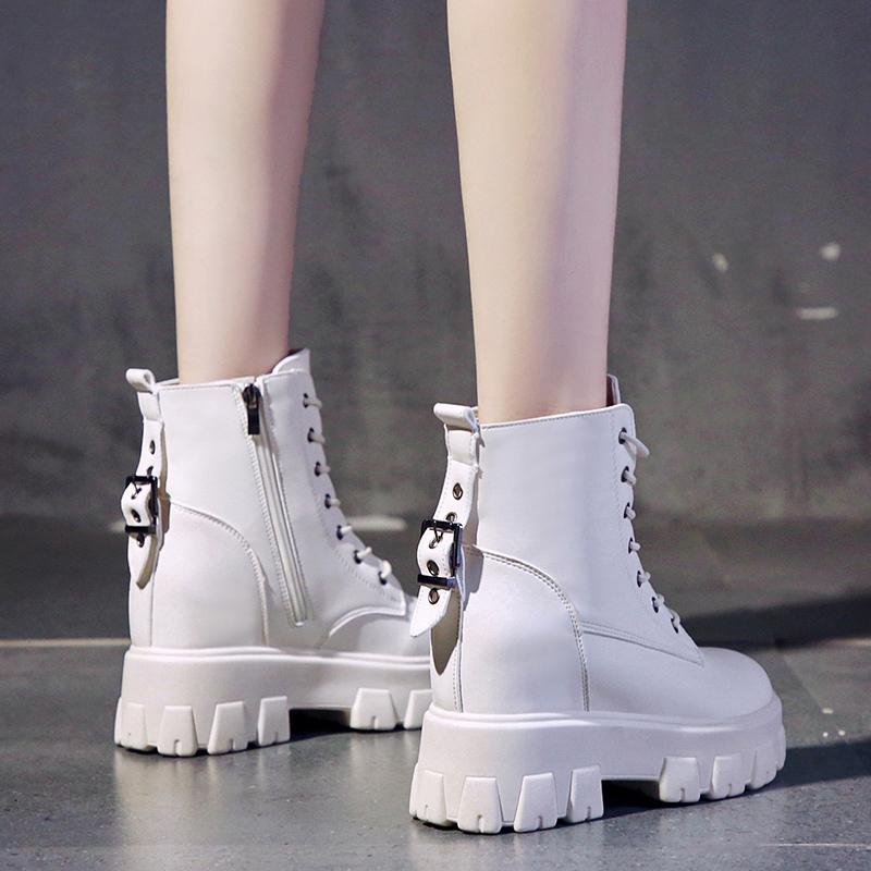 Women's Ankle Boots PU Leather Fashion Buckle Ladies Autumn Shoes Women Hidden Heels Ankle Boots Rubber Sole Woman Autumn Shoes, Beige
Women's Ankle Boots PU Leather Fashion Buckle Ladies Autumn Shoes Women Hidden Heels Ankle Boots Rubber Sole Woman Autumn Shoes, Beige