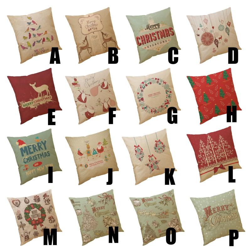 New Christmas Pattern Pillow Case Polyester Decorative Pillowcases Cushion Cover Throw Pillow Case kussensloop almohada poszewka
New Christmas Pattern Pillow Case Polyester Decorative Pillowcases Cushion Cover Throw Pillow Case kussensloop almohada poszewka