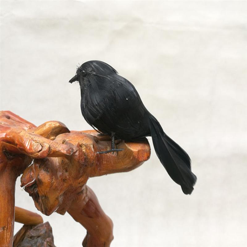 Realistic Looking Halloween Decoration Birds Black Feathered Crows Halloween Prop Décor
Realistic Looking Halloween Decoration Birds Black Feathered Crows Halloween Prop Décor