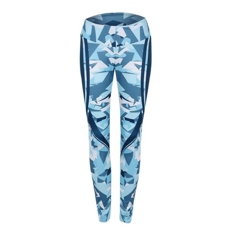 Fashionable Tight High Waist Hip Running Sports Pants New Women' Sexy Blue Polygonal Print Yoga Fitness Leggings Sports Pants, As pic
Fashionable Tight High Waist Hip Running Sports Pants New Women' Sexy Blue Polygonal Print Yoga Fitness Leggings Sports Pants, As pic