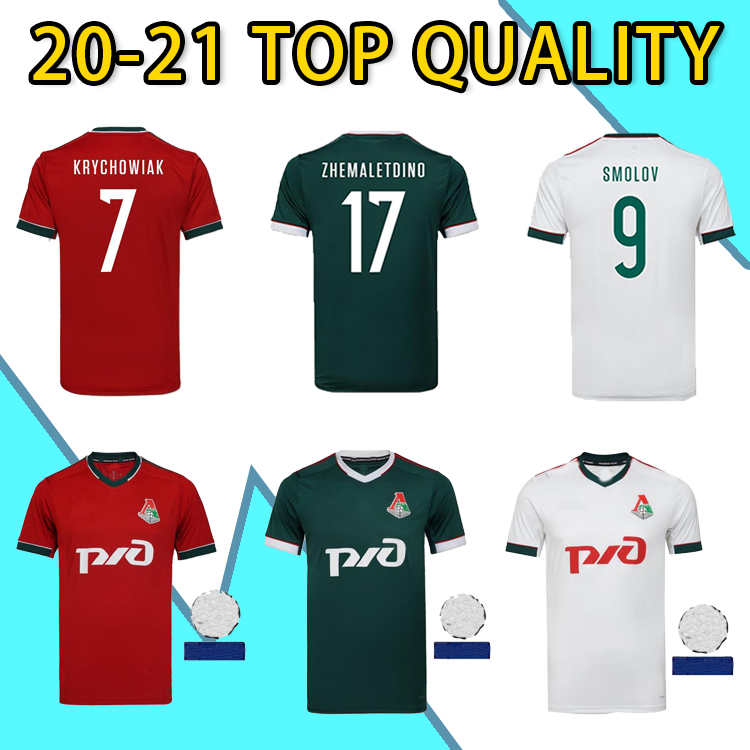 2020 2021 Lokomotiv Moscow Soccer Jersey home green away THIRD RED 20 21 MIRANCHUK Zhemaletdinov Smolov Krychowiak Barinov Football Shirts, Black;yellow
2020 2021 Lokomotiv Moscow Soccer Jersey home green away THIRD RED 20 21 MIRANCHUK Zhemaletdinov Smolov Krychowiak Barinov Football Shirts, Black;yellow