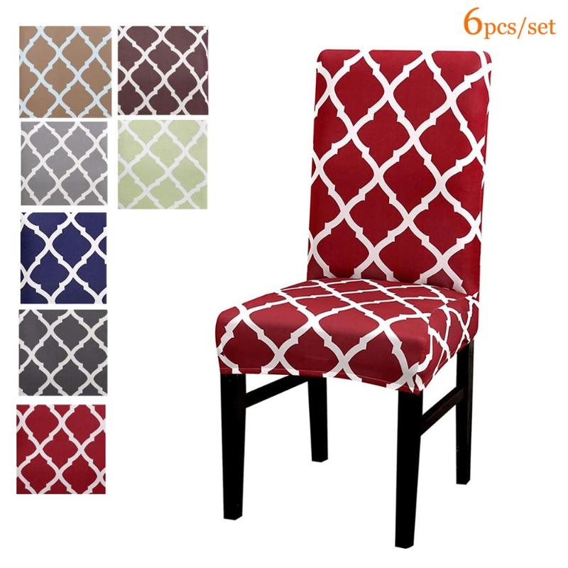 6pcs/set Dining Chair Cover Elastic Chair Protector High Back Seat Covers for Dining Room Wedding Banquet Party Decoration
6pcs/set Dining Chair Cover Elastic Chair Protector High Back Seat Covers for Dining Room Wedding Banquet Party Decoration