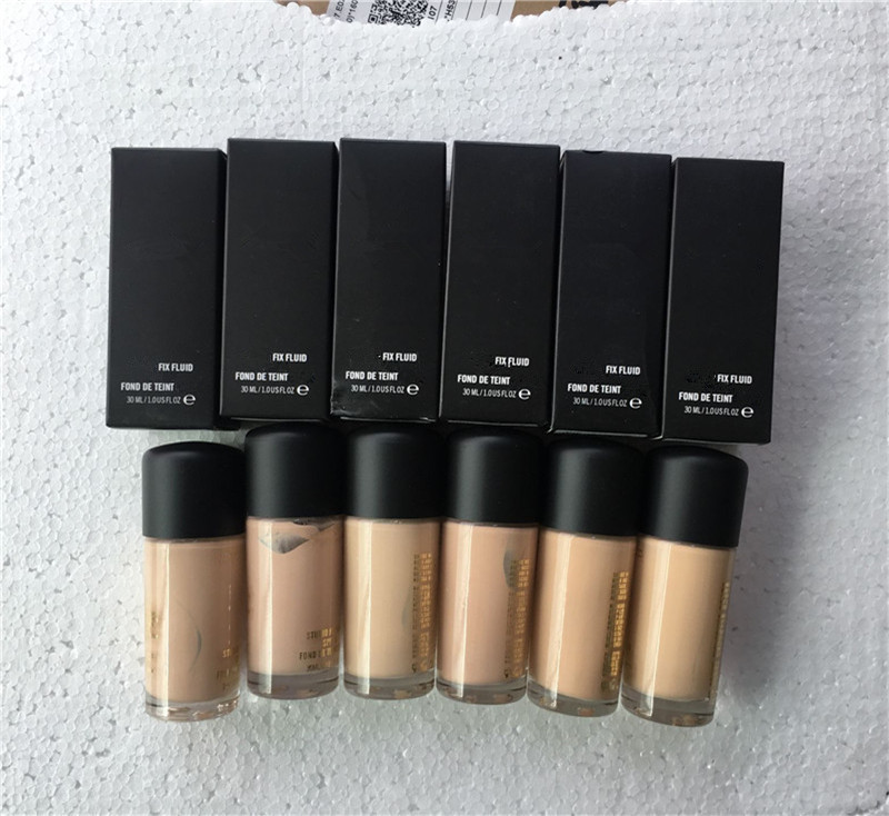 Face Makeup Fix Fluid Foundation 30ML Facial Highlighters Liquid Concealer NC 6 Colors, Mixed color
Face Makeup Fix Fluid Foundation 30ML Facial Highlighters Liquid Concealer NC 6 Colors, Mixed color