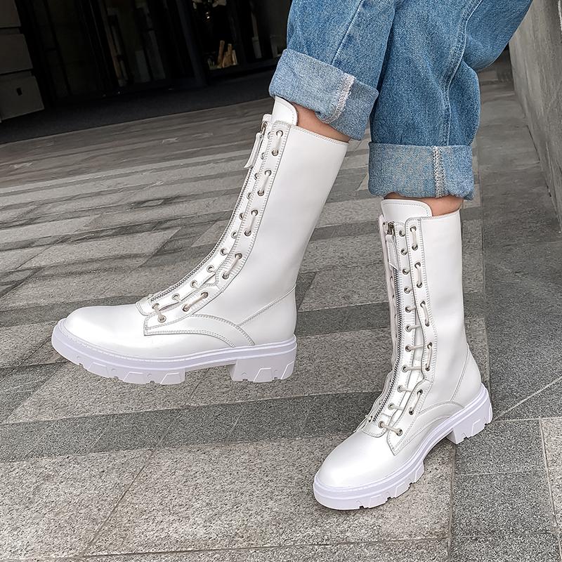 Prova Perfetto Cool Design High-end Woman Mid-calf Boots Lace-up Star Style Comfortable Designer Women Hand-made, Black
Prova Perfetto Cool Design High-end Woman Mid-calf Boots Lace-up Star Style Comfortable Designer Women Hand-made, Black