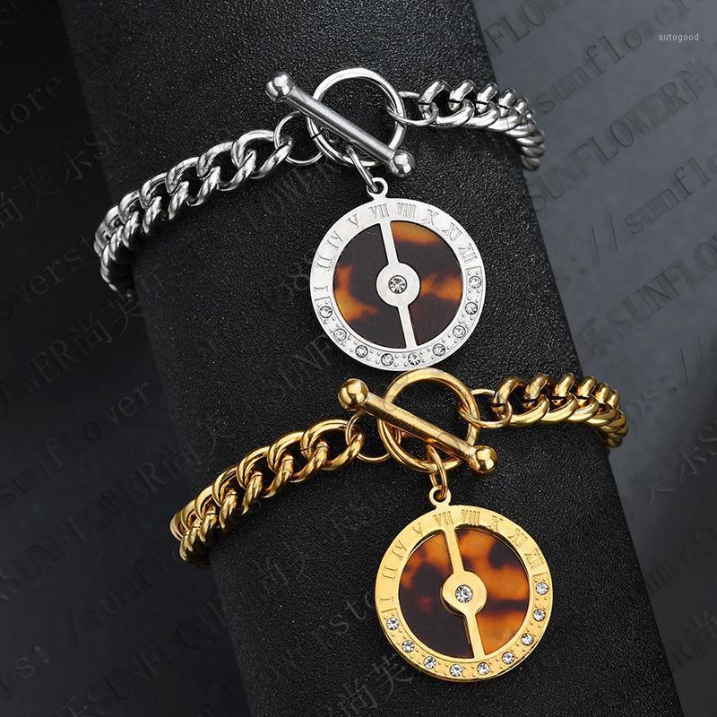 Charm Bracelets Roman Digital For Women 316L Stainless Steel Inlaid Shell OT Clip Adjustable Bracelet Spot Wholesale Pulseras1
Charm Bracelets Roman Digital For Women 316L Stainless Steel Inlaid Shell OT Clip Adjustable Bracelet Spot Wholesale Pulseras1