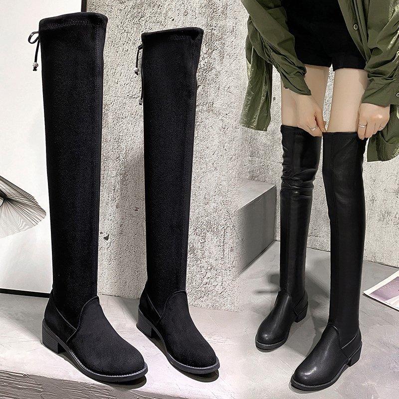 Women Boots Over Knee Round Toe Boots-Women Female Shoes Winter Footwear Luxury Designer Flat Heel Over-the-Knee 2020
Women Boots Over Knee Round Toe Boots-Women Female Shoes Winter Footwear Luxury Designer Flat Heel Over-the-Knee 2020