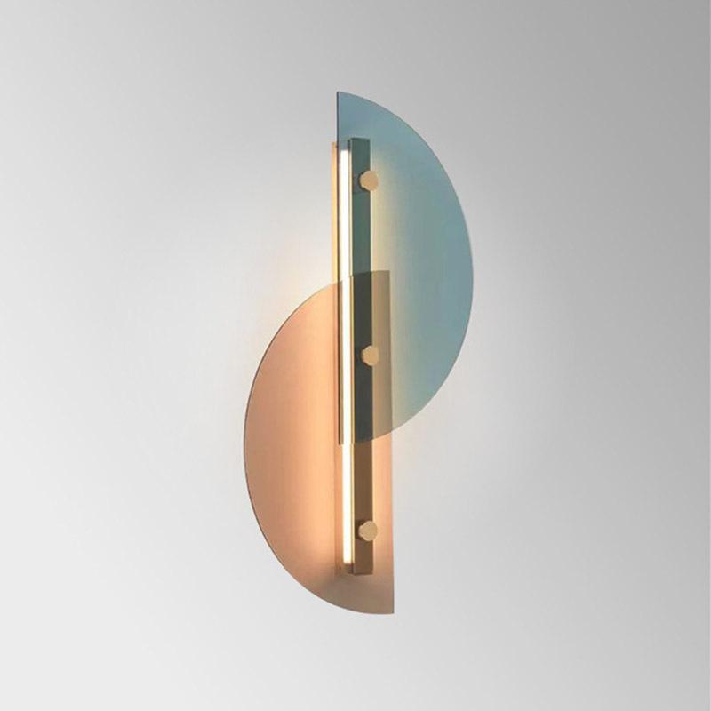 Post-Modern Creative Glass colored living room wall lamp art bedside bedroom designer model room wall lamp
Post-Modern Creative Glass colored living room wall lamp art bedside bedroom designer model room wall lamp