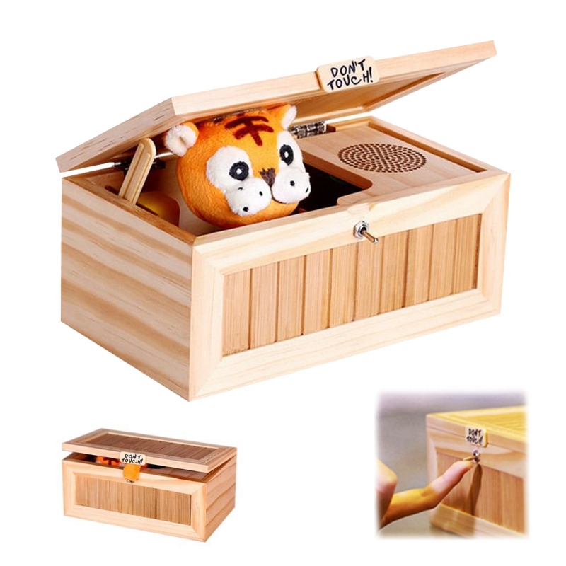 Boring box little tiger boy boring box toy talking box creat S25911